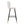 Modern Style Barstool, Tipped Ends, Suitable For Various Decoration Styles - White