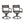 Set of 2 Powder-Coated Steel 360° Swivel Outdoor Dining Chairs with All-Weather Cushions