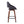 Fabrico - Mid Century Modern Fixed Height Counter Stool & Round Footrest (Set of 2)
