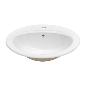 21.8 Inch Drop-In Bathroom Sink
