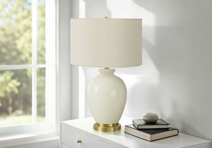 Transitional Lighting Table Lamp - Cream