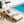 Acacia Wood Chaise Lounge with Cushion - Teak Finish