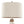 Spade - Contemporary Table Lamp (Set of 2) - Mercury / Nickel / Natural