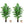 Artificial Palm Tree 6ft - Large Fake Tropical Tree (2 Pack)