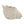 11.5x7x7' Sand and Cement Nautilus Shell Planter with Textured Beige Finish