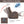 Brown Chenille Single Motor Power Lift Recliner Chair