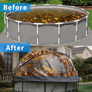 15 Ft Round Multifunctional All Weather Pool Dome Enclosure