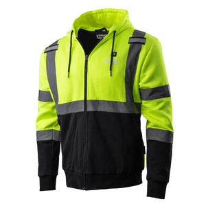Beam Men's Workwear Heated High-Vis Hoodie - TRAPSKI