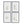 Architecture Wall Art Prints, Home Decor Art For Living Room Dining Room Entryway (Set of 4) - White / Black