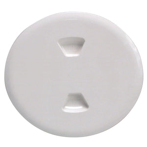 Beckson 5" Twist-Out Deck Plate - White - TRAPSKI