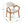 Indoor Upholstered Dining Armchair (Set of 2) - Beige / Teak