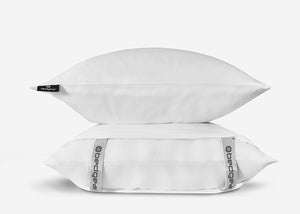 Dri-Tec King Pillowcase Set with Moisture-Wicking Performance - White