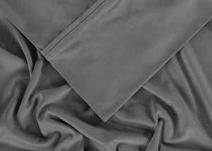 Grey Split Head Queen Sheet Set with Moisture-Wicking Dri-Tec Fabric