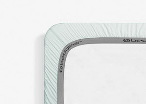 Light Green Cooling Crib Sheet with Powerband® Secure Fit