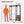 Garment Rack with Shelves and Wicker Drawers - 4 Hooks Organizer