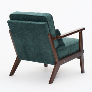 Living Room Chair With Lumbar Pillow