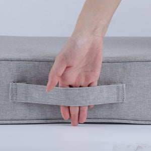 24x24 Inch Outdoor Deep Seat Cushion Set with Waterproof Removable Covers