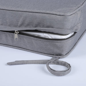 Outdoor Deep Seat Cushions for Patio Furniture with Waterproof Cover - Set of 2