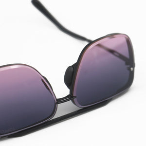 Bella Faded Purple and Pink - Tangle Free Aviator Sunglasses - TRAPSKI