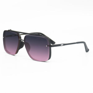Bella Faded Purple and Pink - Tangle Free Aviator Sunglasses - TRAPSKI