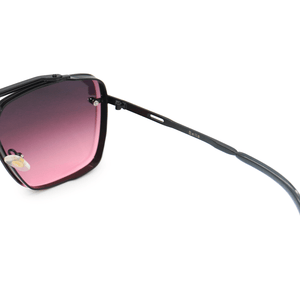 Bella - Ruby Oversized Squared Aviators - TRAPSKI