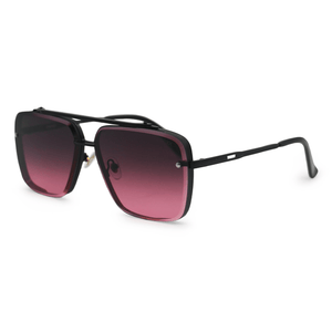 Bella - Ruby Oversized Squared Aviators - TRAPSKI