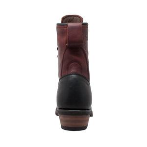 Bellevue: Men's 9" Western Packer - Brown & Black 1179 - TRAPSKI