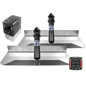 Bennett Marine 24x9 Hydraulic Trim Tab System w/One Box Indication - TRAPSKI