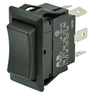 BEP DPDT Rocker Switch - 12V/24V - (ON)/OFF/(ON) - TRAPSKI