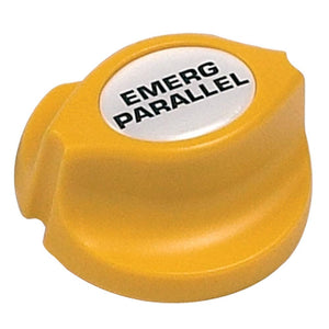 BEP Emergency Parallel Battery Knob - Yellow - Easy Fit - TRAPSKI