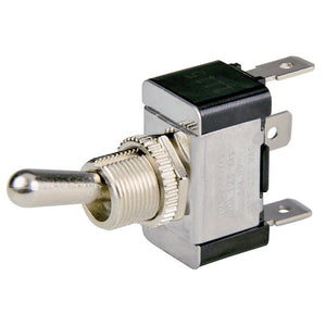 BEP SPDT Chrome Plated Toggle Switch - ON/OFF/ON - TRAPSKI