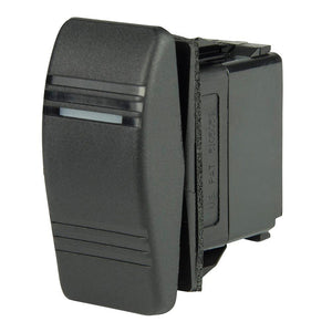 BEP SPDT Contura Switch - 1-Amber LED - (ON)/OFF/ON - TRAPSKI