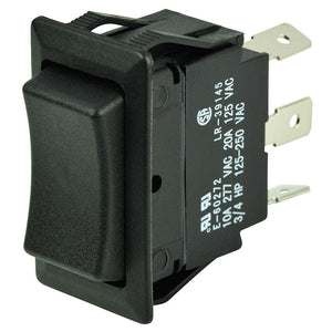BEP SPDT Rocker Switch - 12V/24V - (ON)/OFF/(ON) - TRAPSKI