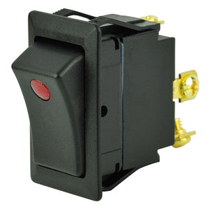 BEP SPST Rocker Switch - 1-LED - 12V - ON/OFF - TRAPSKI