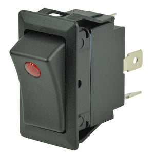 BEP SPST Rocker Switch - 1-LED - 12V/24V - ON/OFF - TRAPSKI
