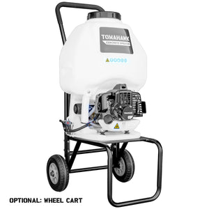 6.5 Gallon Backpack Concrete Sprayer .5 GPM Gas Finishing Tool for Cement Sealant Curing Stain