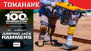 3 HP Honda Vibratory Rammer Tamper with Honda GX100 Engine 3350 lbs/ft