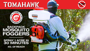 3.7 Gal Turbo Boosted Backpack Mosquito Fogger Leaf Blower for Pest Control