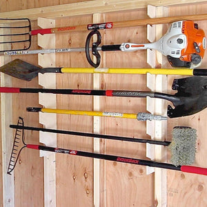 Garden Tool Organizer – Yard Tool Rack for Shed Storage