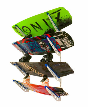 XSR Adjustable Wall Rack | Multi-Use | 4 Levels | White