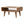 Solid Wood Media Unit, Open Slot, Oak-ish
