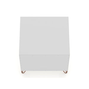 Rockefeller - Nightstand With 2 Drawers - White