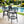 Modern Outdoor Swivel Bar Chairs Set of 2