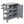 Foldable Outdoor Kitchen Island Patio Kitchen Cart