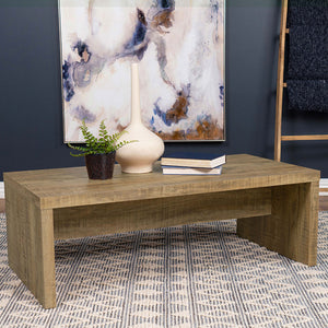 Brianna Mango Rectangular Engineered Wood Coffee Table