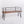 Outdoor Bench With Powder Coated Iron Frame - Teak
