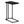 Accent Table Versatile Use, C-Shaped, Contemporary & Modern