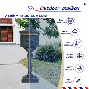 Mailbox Cast Aluminum