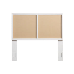 Barkley - Cane Headboard With Adjustable Height