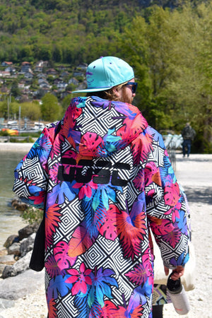 B.I.G. P.O.P.P.A. Recycled Sherpa Lined Changing Robe - Men's